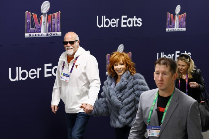 Celebrities at Super Bowl LVIII in Las Vegas: Photos